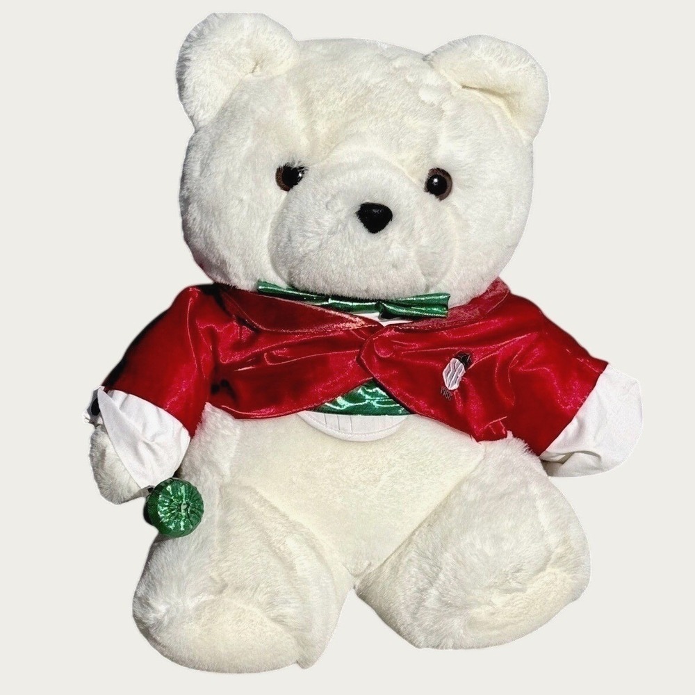 1988 Dayton Hudson Santabear 16" Red Tuxedo Polar Santa Bear Vintage Christmas